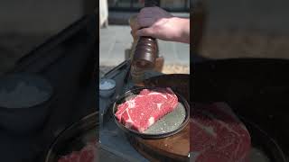 RIBEYE MET GEGRILDE MAÏS 🥩🌽 [upl. by Ellekram]