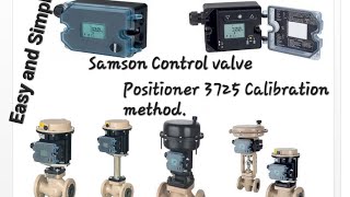 3725 Positioner Auto Calibration  Samson Control valve Calibration  Positioner initialization [upl. by Llenreb393]