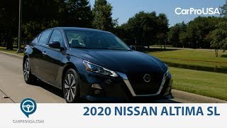 2020 Nissan Altima SL Review [upl. by Eerehs]