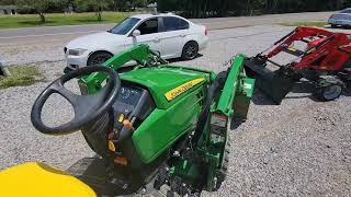 Massey Ferguson GC1725M VS John Deere 1025R [upl. by Major277]