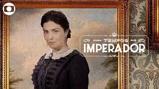 Nos Tempos do Imperador conheça Teresa Cristina personagem de Leticia Sabatella [upl. by Enilhtak]