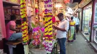 Bhuleshwar Flower Market Phool Gulli  Mumbai [upl. by Eadmund]