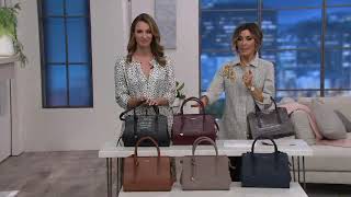 RADLEY London Liverpool Street Leather Satchel Handbag on QVC [upl. by Concoff]