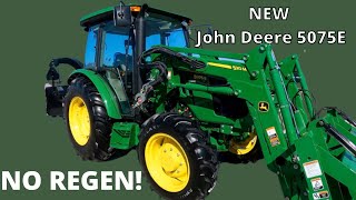 NEW John Deere 5075E No Regen John Deere Engine with DOC [upl. by Ahseneuq]