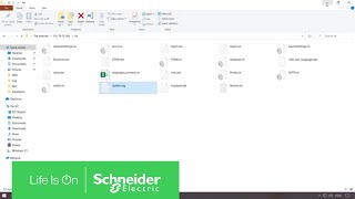 How to Extract System Logs from PM5560 Meter  Schneider Electric Support [upl. by Etteroma]