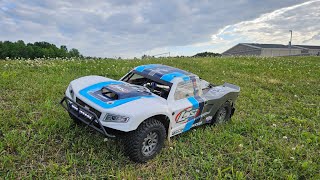 Losi 5iveT 20  Bartolone Racing Tuned Exhaust Run [upl. by Harl]