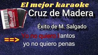 Karaoke Cruz de madera [upl. by Alocin]