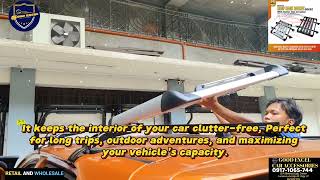 TOYOTA WIGO 2024 ROOF RACK INSTALLATION [upl. by Yaakov]