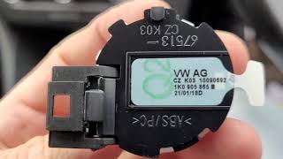 VW Golf MK6 fuse box and relay location [upl. by Odinevneib842]