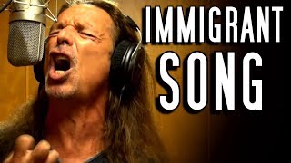 Led Zeppelin  Immigrant Song  cover  Ken Tamplin Vocal Academy [upl. by Annirok]