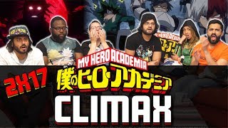 My Hero Academia  2x17 Climax  Group Reaction [upl. by Karas630]