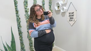 trying maternity jeans for the first time 15 weeks pregnant [upl. by Gill]