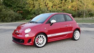 2013 Fiat 500 Abarth  WINDING ROAD POV Test Drive [upl. by Enamrahs]