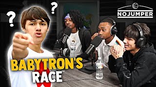 BabyTron of ShittyBoyz Reveals What Race He Is [upl. by Dranyar]