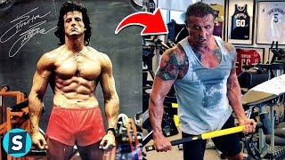 Sylvester Stallone Workout And Boxing 2019 [upl. by Weisbrodt]