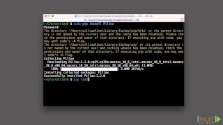 Beginning Python Installing PILPillow  packtpubcom [upl. by Correy910]