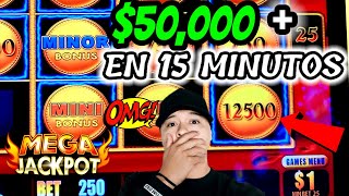 ASÍ GANE 50000  EN EL CASINO EN 15 MINUTOS 🤑 epico  Slots Español EP92 impulsiveslots [upl. by Eirual]