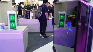 Cooler Master Cosmos C700M en Computex 2018 [upl. by Eatnuhs]