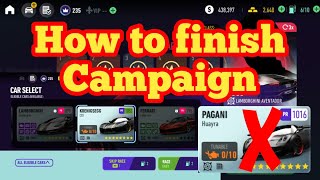 How to Finish Campaign  NFS No Limits [upl. by Kara-Lynn]