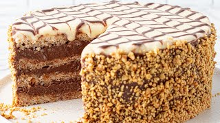 INDULGENT Chocolate and Hazelnut Cake Hungarian inspired [upl. by Anitsihc]