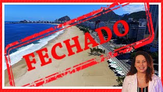 RÉVEILLON 2021 EM COPACABANA TERÁ A PRAIA FECHADA  Bloqueio será durante todo o dia 31 [upl. by Demmer]