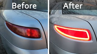 DIY LED Tail Light Conversion Alfa Romeo GT [upl. by Fabi]