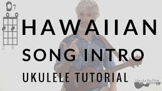 Hawaiian Ukulele Music Introduction Tutorial with Chords [upl. by Lanuk80]