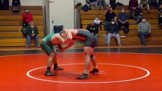 Middle Townships David Giulian wins 100th career wrestling match [upl. by Rudd510]