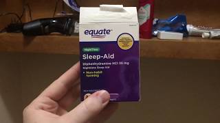 Equate Nighttime Sleep Aid Review [upl. by Carolann]