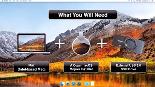 Install amp Run macOS Mojave From External SSD [upl. by Boorman]