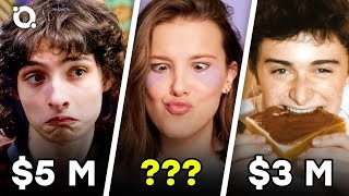 Stranger Things Cast Ranked By Their Net Worth ⭐ OSSA [upl. by Troc]