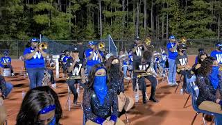 Westlake High School Marching Band  Trombones 102420 [upl. by Renmus698]