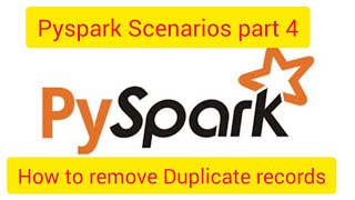 Pyspark Scenarios 4  how to remove duplicate rows in pyspark dataframe pyspark Databricks Azure [upl. by Aiciles]