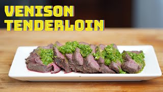 Venison Recipe  Chimichurri Sauce  Deer Meat for Dinner  Spatchcock Funk [upl. by Wilton267]