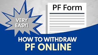 How To Withdraw PF Online  Online PF Withdrawal [upl. by Ahsinotna]