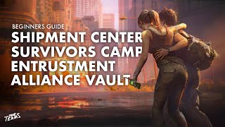 TheTermsGaming  Shipment Center Survivors Camp Entrustment System and Alliance Vault [upl. by Arianna]