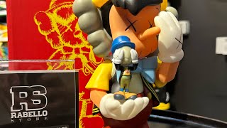 REVIEW UNBOXING  Colecionavel KAWS Pinocchio amp Jiminy Cricket [upl. by Olmsted]