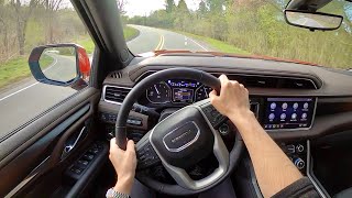 2021 GMC Yukon Denali Duramax Diesel  POV Review [upl. by Rubia910]