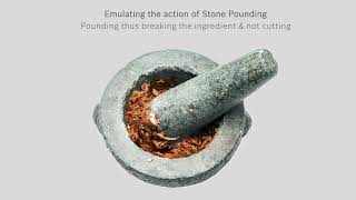 Stone Pounding in Bosch TrueMixx Mixer Grinder [upl. by Cynthia]