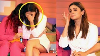 Alia Bhatt BREAKS DOWN While Talking About Sister Shaheen Bhatts Depression At A Book Launch [upl. by Orella686]