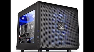 Thermaltake Core V21 Micro Chassis Overview [upl. by Ryter452]