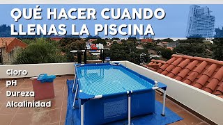 ¿Cómo hago el primer mantenimiento  Piscina Pileta o Alberca [upl. by Trellas458]