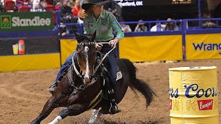 NFR BARREL RACING 2023 ROUND 6 Make up round [upl. by Furlong]