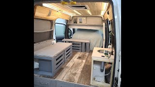 Campervan 2013 Ford Transit Connect Build [upl. by Leshia692]