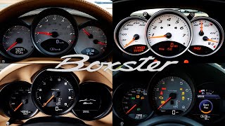 Porsche Boxster  ACCELERATION Battle  986 vs 987 vs 981 vs 718 [upl. by Batory]