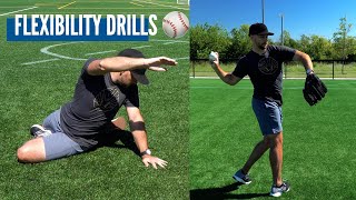 6 Unique Baseball Flexibility and Mobility Drills [upl. by Noirred]