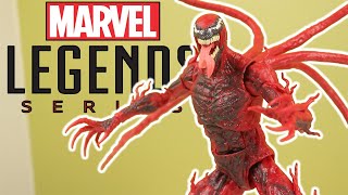 Marvel Legends Struck Gold  marvel Legends Carnage Review [upl. by Fougere956]