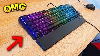 Ce Clavier Est Très Lumineux The GLab unboxing test [upl. by Natividad]