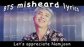 why bts lyrics are superior BTS Misheard Lyrics [upl. by Acinorej]