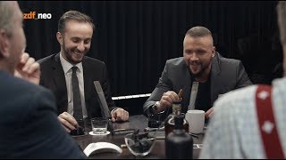 Schulz und Böhmermann mit Gert Postel Kollegah Jörg Kachelmann etc [upl. by Satterlee]